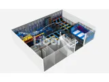 Modern style Liben Trampoline Park for fitness for Sale