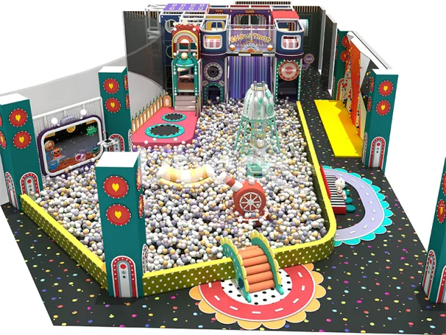 Colorful Kids Custom made Indoor Soft Playground for Sale