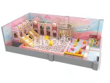 Fairytale Girl Pink Indoor Soft Playground with Ball Pit