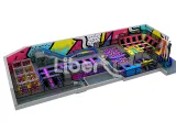 Kids Entertainment Equipment Trampoline Park Trampoline Fitness Jumping Adult  for Sale