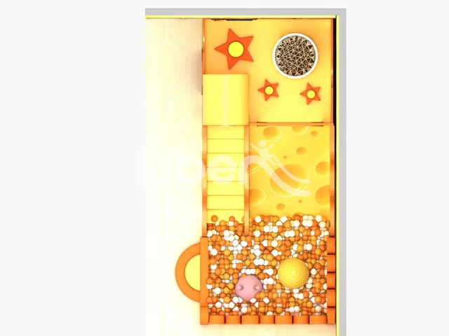 Kids Sunlight Warm Indoor Playground with Diverse Slide