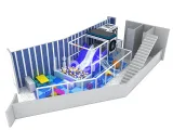Professional Kids Exploration Liben Indoor Playground with  Children's Games