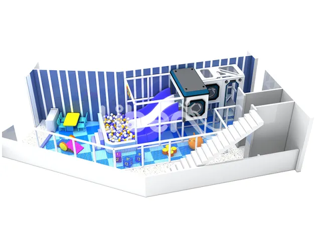Professional Kids Exploration Liben Indoor Playground with  Children's Games