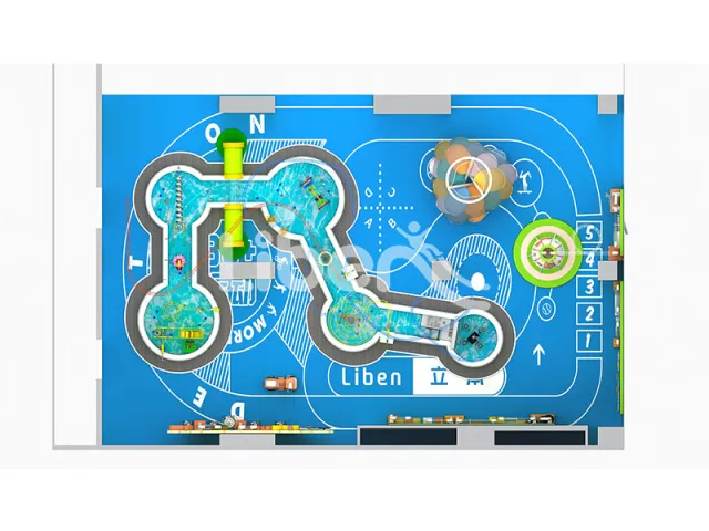 Ocean Theme Funplay Indoor Playground for Kid and Adult
