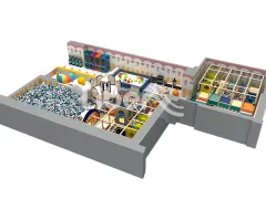 New Design Joyous Kids Indoor Playground with Big Ball Pit
