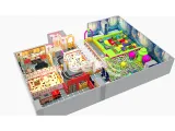 Customized  Liben Playground Entertainment with Ball Pool