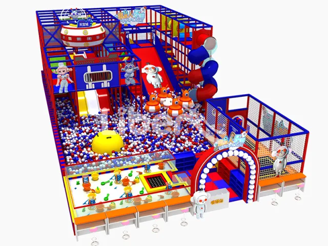 Big Ball Pool Soft Playground for Kids Entertainment Equipment For Sale