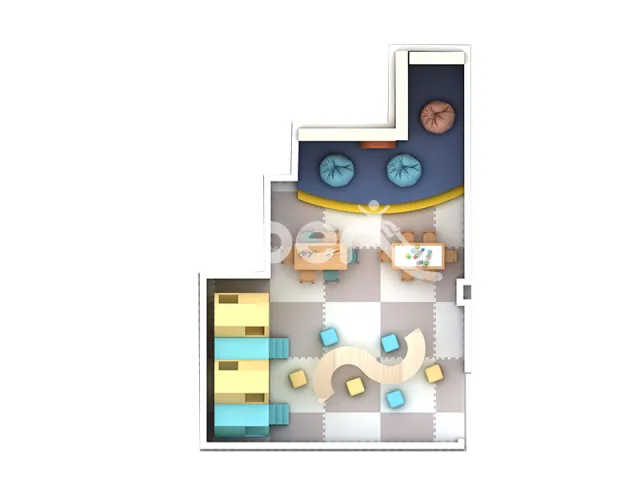 Comfortable Indoor Playground  for Kids and Adults