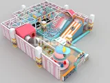 Custom-made  Indoor Playground with Merry-go-round