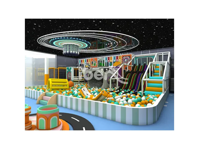 Funplay Ball Pool Indoor  Playground With Trampoline