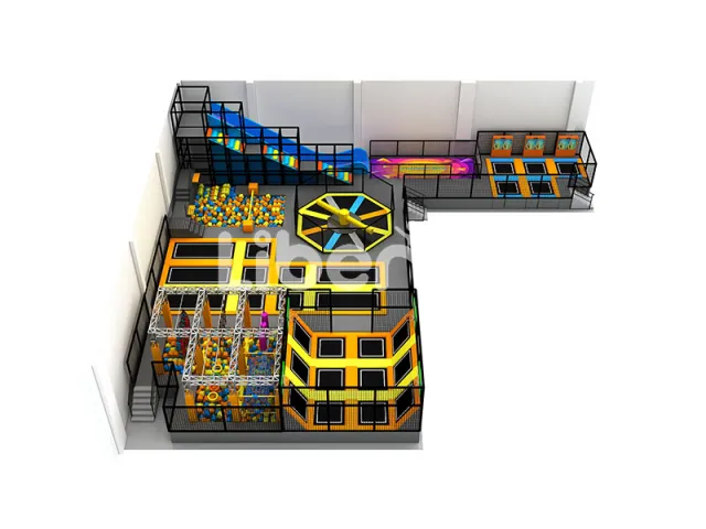 Professional Trampoline Park Safe Entertainment for Family