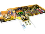 Professional Trampoline Park for Sports Safe Entertainment  With Ball Pool