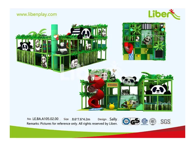 Forest Theme Liben Indoor Playground with Multi Activities