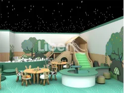 Custom-made Indoor Soft Playground With Ball Pool