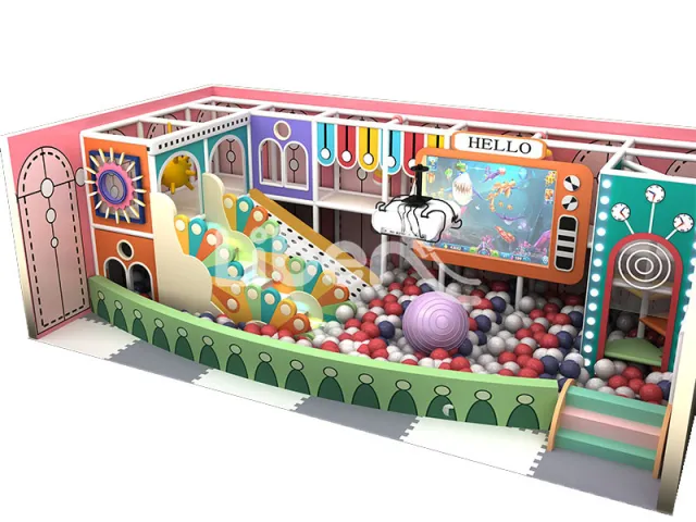 Huge Funny Liben Indoor Playground with Multi Activities
