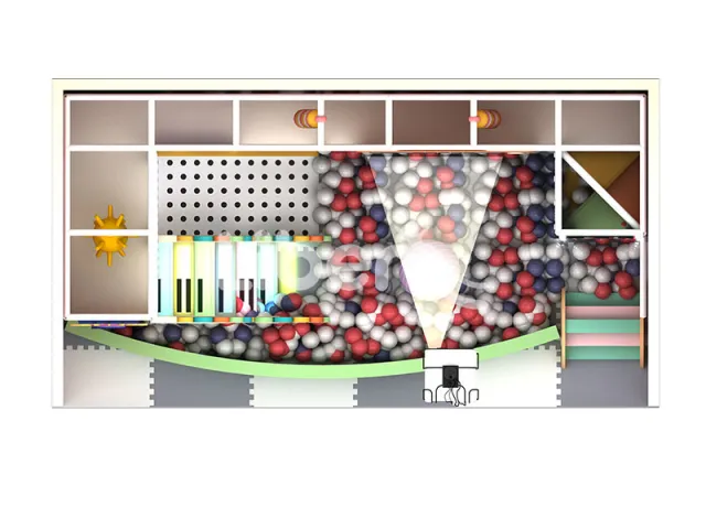 Huge Funny Liben Indoor Playground with Multi Activities