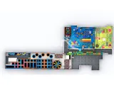 Cheerful New Design Indoor Soft Playground  Trampoline Entertainment