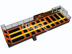 Safe Trampoline Park for Sports Bounce Trampoline