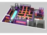 Professional  and Best Seller Trampoline  Equipment with Obstacles