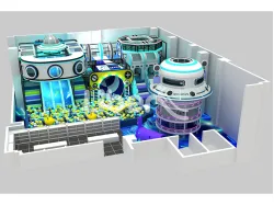 Kid Space Theme Indoor Playground for Sports and Play