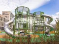 Unique Designed Children Play Structure For Russia Siberian   