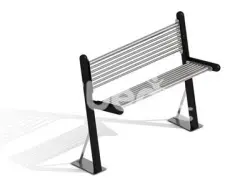 Garden Bench Of Amusement Park
