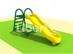 Indoor Independent Playset Plastic Slide
