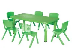 Kindergarten Desk And Chair