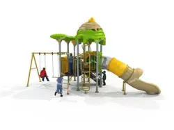 The Price Of Children Outdoor Swing Combined Slide Equipment