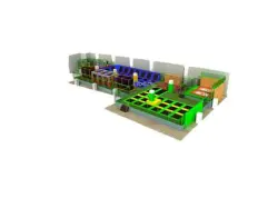 Kids  The Rectangular Commercial Indoor Trampoline Park