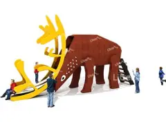 Outdoor Landscape Elk Structure Equipment Park