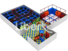 Design Large Customized Trampoline Park