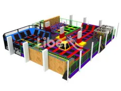 Liben large children's indoor amusement trampoline park equipment