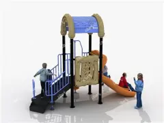 The Outdoor Playground Equipment Of Nature Series In Park
