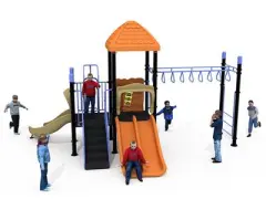 Kindergarten Swing Solid Outdoor Combined Slide