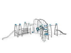 Amusement park climbing rope net playground fitness custom kids climbing frame outdoor