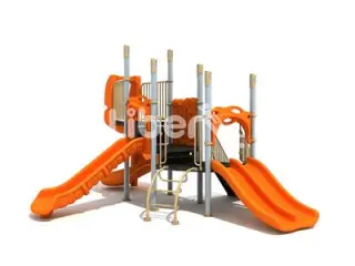 Plastic Children Slides Games Galvanized Pipe Outdoor Playground Equipment for kids