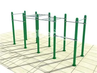 Outdoor workout multifunction playground gym equipment for kids