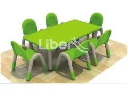 Kids Plastic Table For School