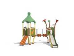 Elf series children's outdoor slides for children's fun Backyard Climbing Frames