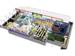 Interesting and Joyous Liben Trampoline Park Jumping For Kids