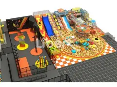 Funplay Slide Liben Indoor Playground Entertainment with Ball Pool