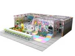 Custom-made  Indoor Soft Playground With Slide