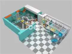 Custom-made  Indoor New Design Playground With Slide