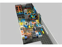 Indoor Bounce Trampoline Park for Sports Entertainment