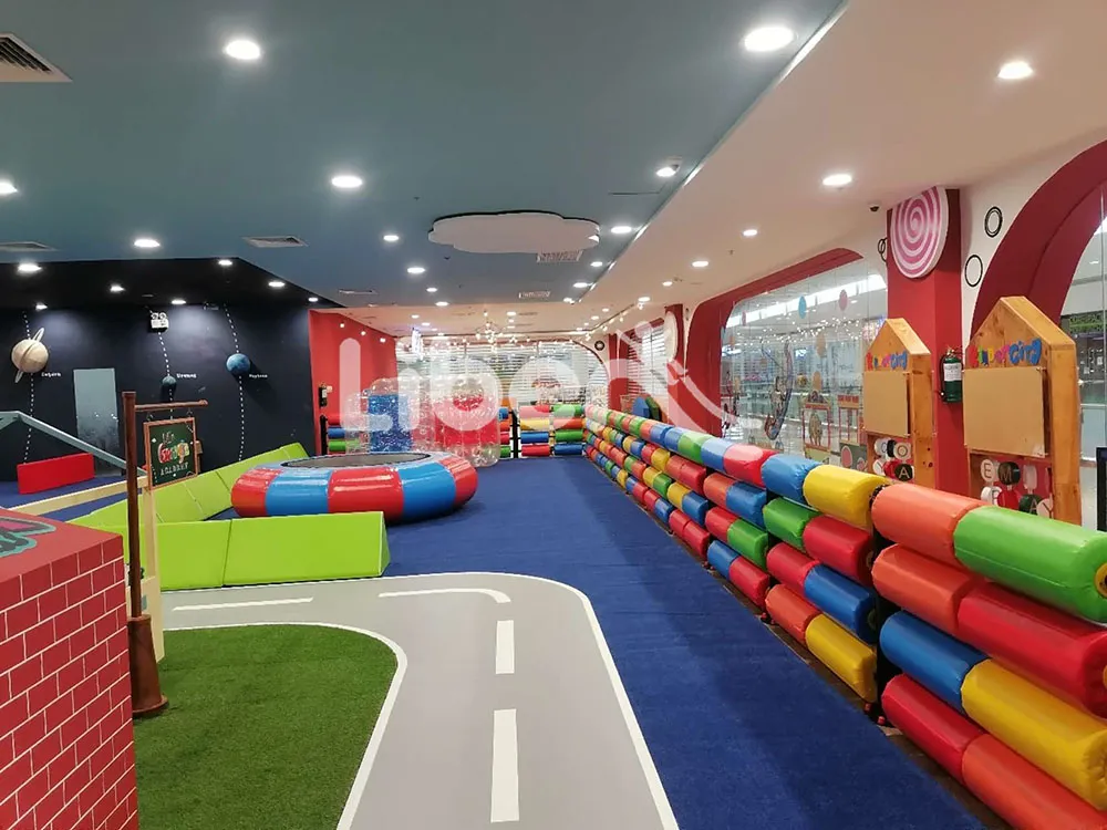 indoor playground traffic town