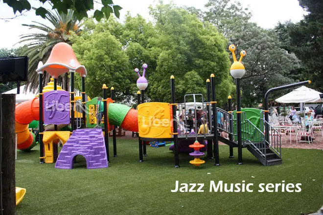Real Project of Park Playground Slides