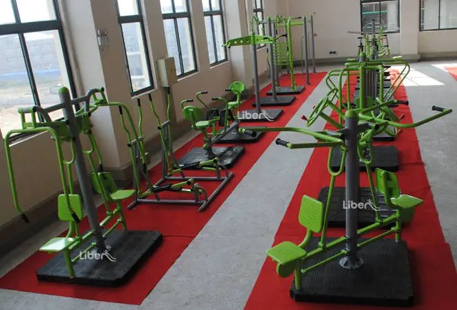 show room of Green Exercise Equipment