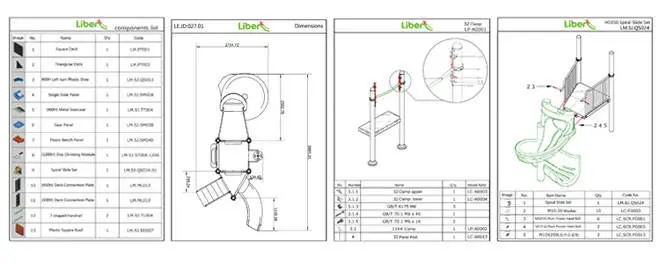 Assembly Instruction of Outdoor Jungle Gym 