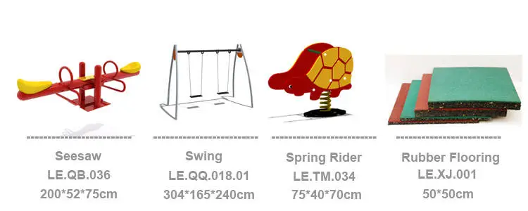 Ancillary Playsets for Outdoor Jungle Gym
